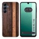 Funda Silicona para Samsung Galaxy A16 4G / 5G diseño Madera 05 Dibujos