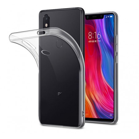 Funda Gel Tpu Fina Ultra-Thin 0,5mm Transparente para Xiaomi Mi 8 Se