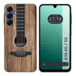 Funda Silicona para Samsung Galaxy A16 4G / 5G diseño Madera 11 Dibujos