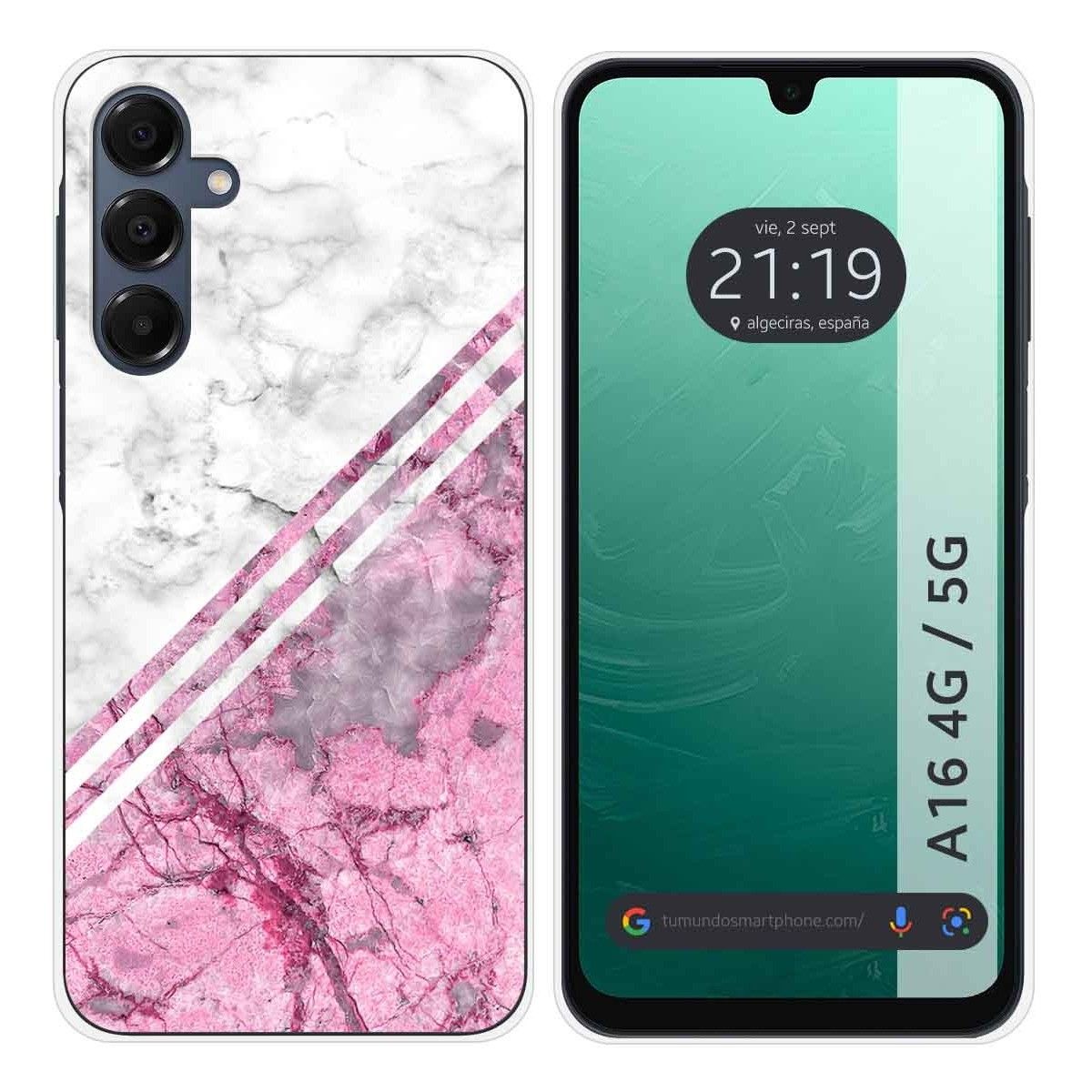 Funda Silicona para Samsung Galaxy A16 4G / 5G diseño Mármol 03 Dibujos