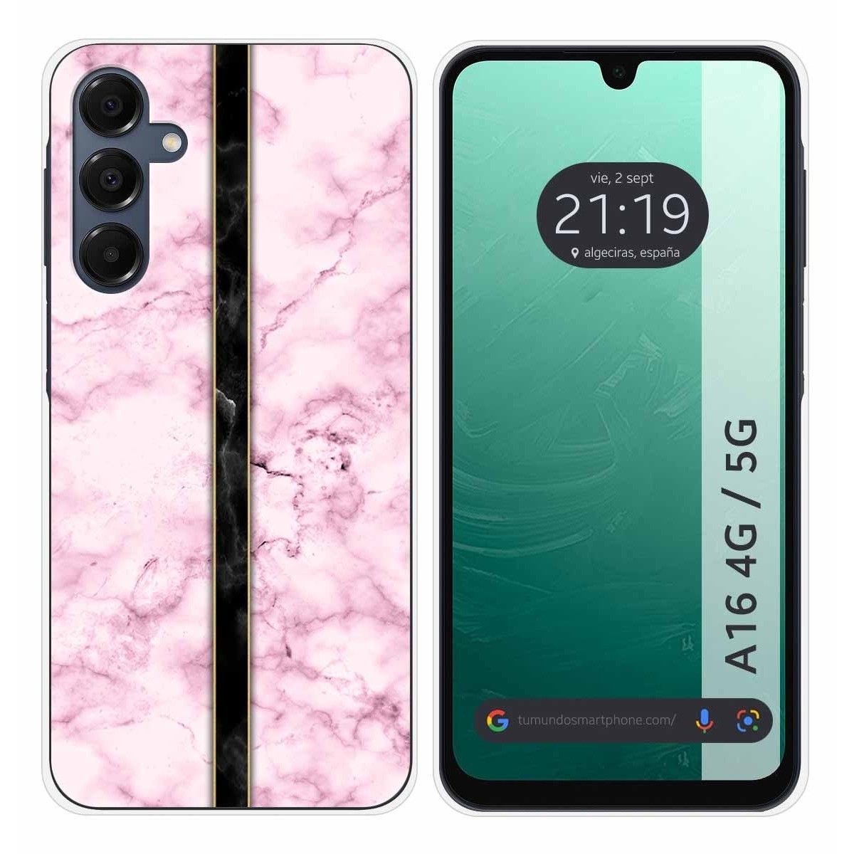 Funda Silicona para Samsung Galaxy A16 4G / 5G diseño Mármol 04 Dibujos