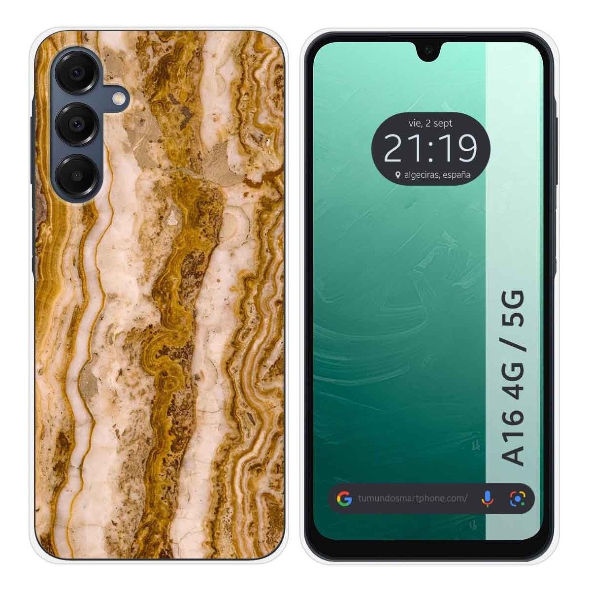 Funda Silicona para Samsung Galaxy A16 4G / 5G diseño Mármol 10 Dibujos