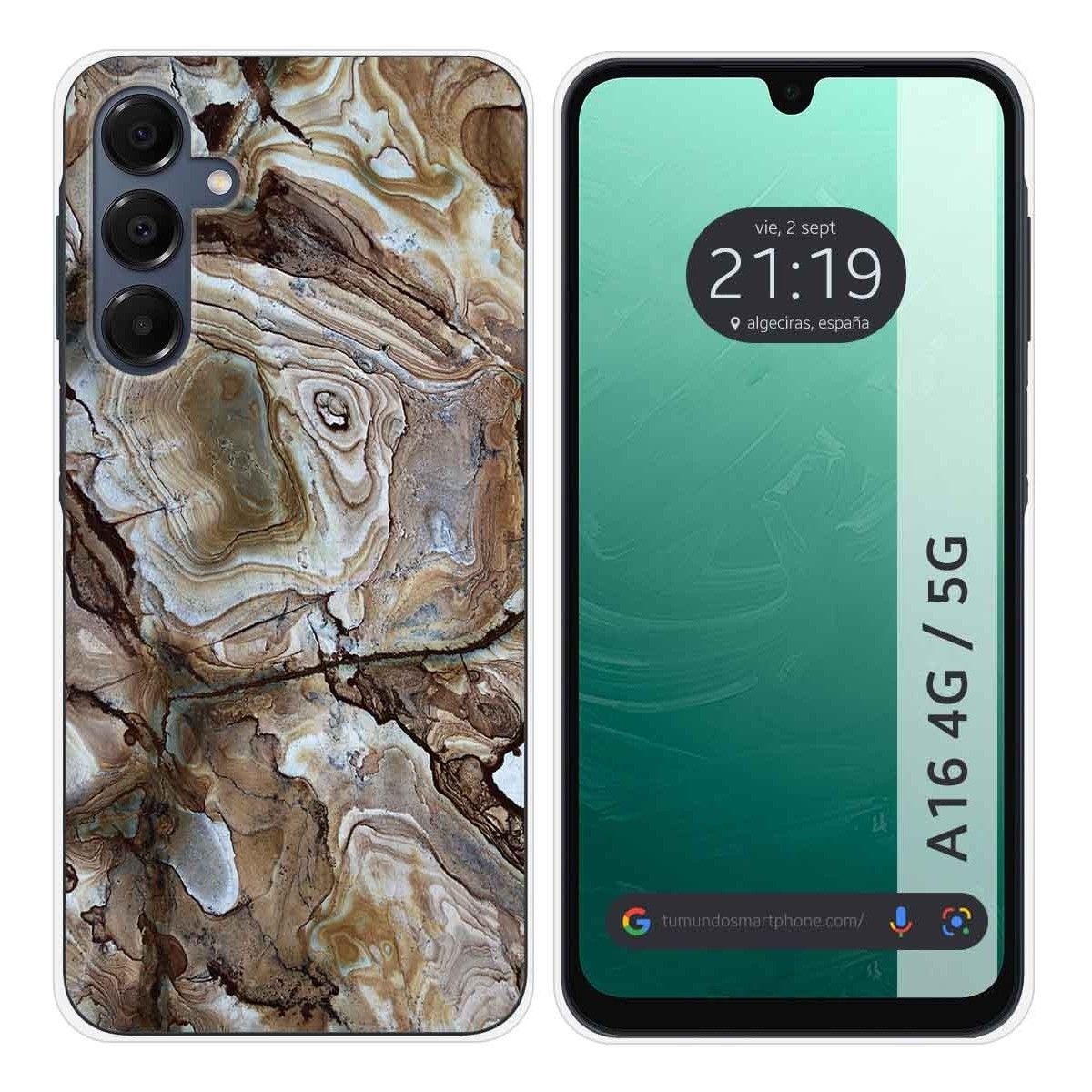 Funda Silicona para Samsung Galaxy A16 4G / 5G diseño Mármol 14 Dibujos