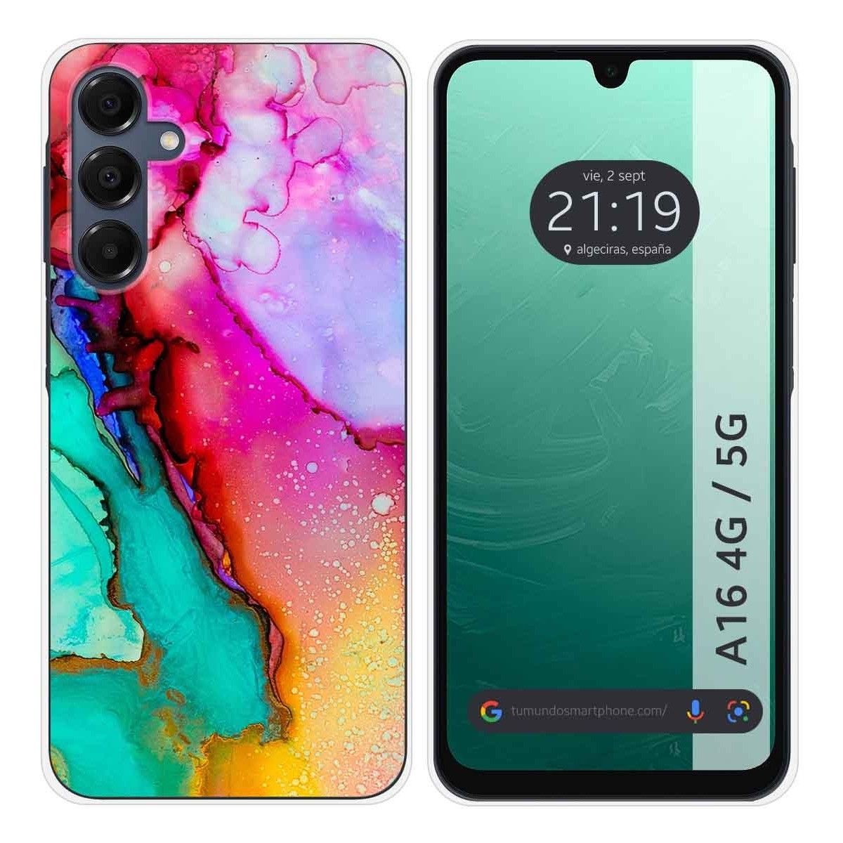 Funda Silicona para Samsung Galaxy A16 4G / 5G diseño Mármol 15 Dibujos