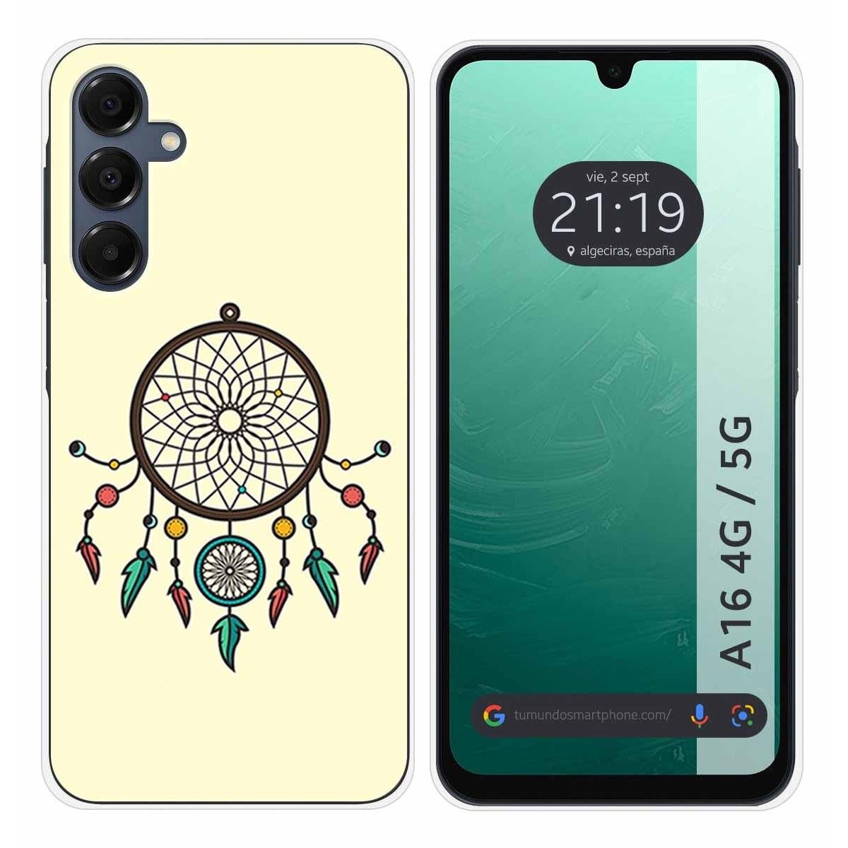 Funda Silicona para Samsung Galaxy A16 4G / 5G diseño Atrapasueños Dibujos