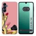 Funda Silicona para Samsung Galaxy A16 4G / 5G diseño Brochas Dibujos