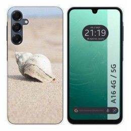 Funda Silicona para Samsung Galaxy A16 4G / 5G diseño Concha Dibujos