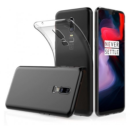 Funda Gel Tpu Fina Ultra-Thin 0,5mm Transparente para Oneplus 6