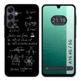 Funda Silicona para Samsung Galaxy A16 4G / 5G diseño Formulas Dibujos