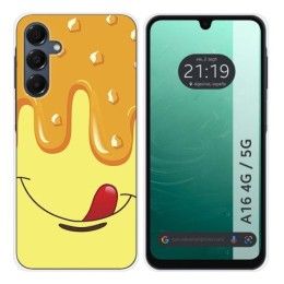 Funda Silicona para Samsung Galaxy A16 4G / 5G diseño Helado Vainilla Dibujos