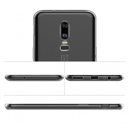 Funda Gel Tpu Fina Ultra-Thin 0,5mm Transparente para Oneplus 6