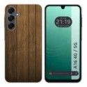 Funda Silicona para Samsung Galaxy A16 4G / 5G diseño Madera Dibujos