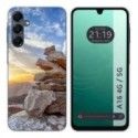 Funda Silicona para Samsung Galaxy A16 4G / 5G diseño Sunset Dibujos