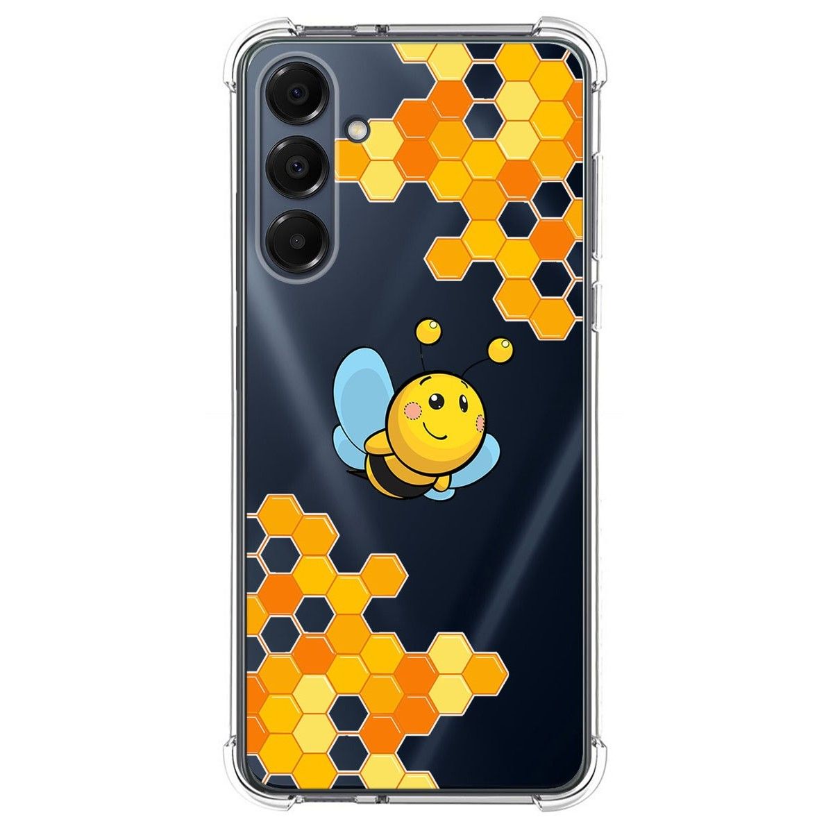 Funda Silicona Antigolpes para Samsung Galaxy A16 4G / 5G diseño Abeja Dibujos