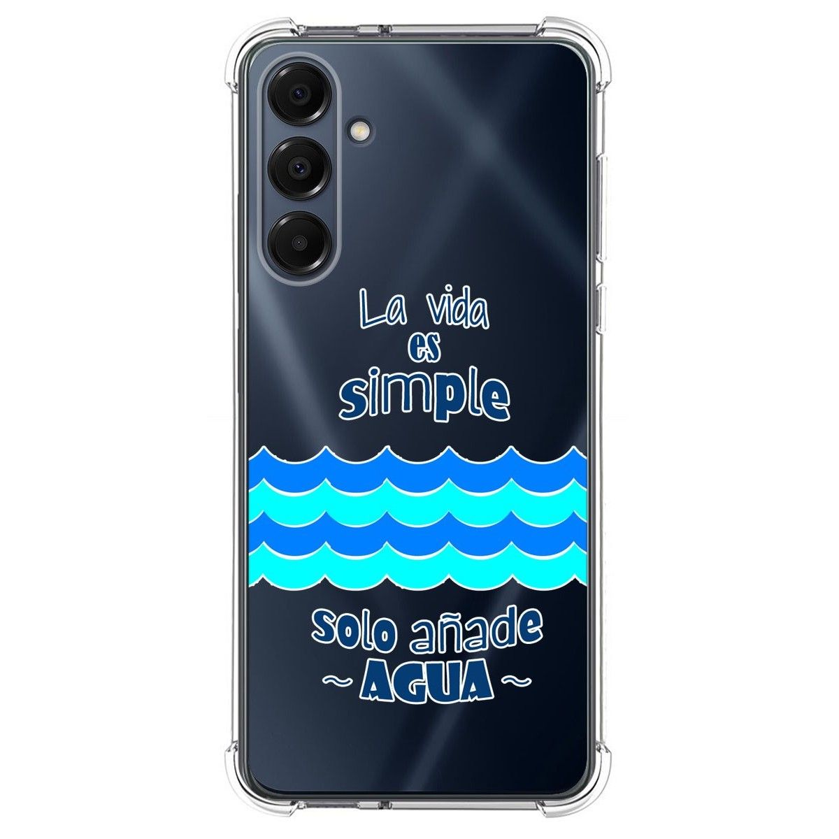 Funda Silicona Antigolpes para Samsung Galaxy A16 4G / 5G diseño Agua Dibujos