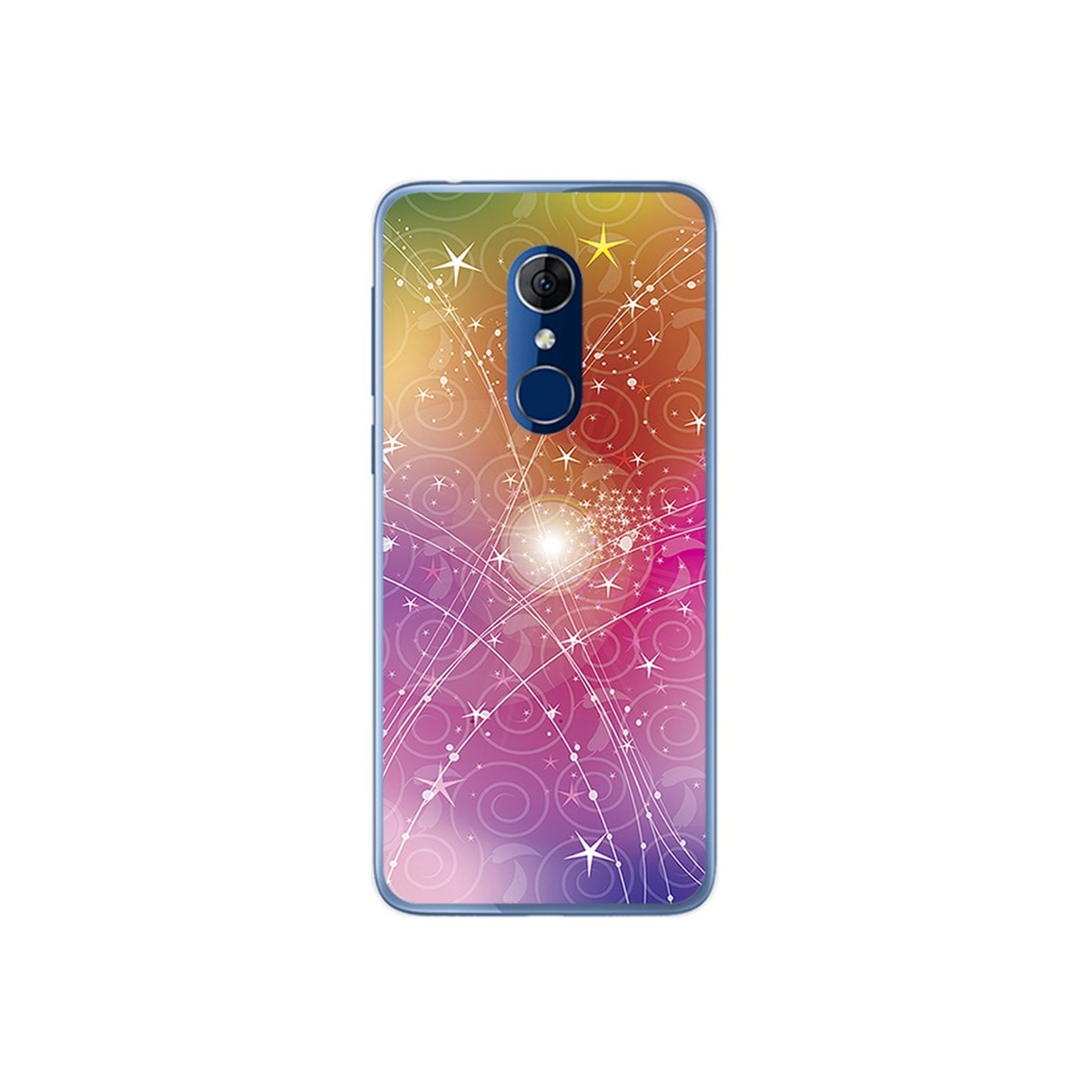 Funda Gel Tpu para Alcatel 3 Diseño Abstracto Dibujos