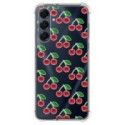 Funda Silicona Antigolpes para Samsung Galaxy A16 4G / 5G diseño Cerezas Dibujos