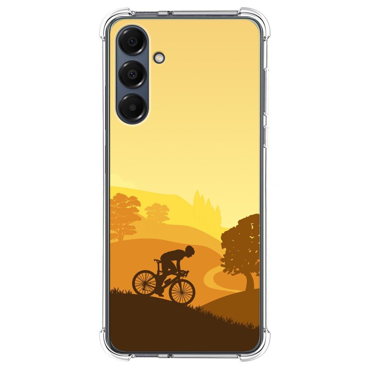 Funda Silicona Antigolpes para Samsung Galaxy A16 4G / 5G diseño Ciclista Dibujos