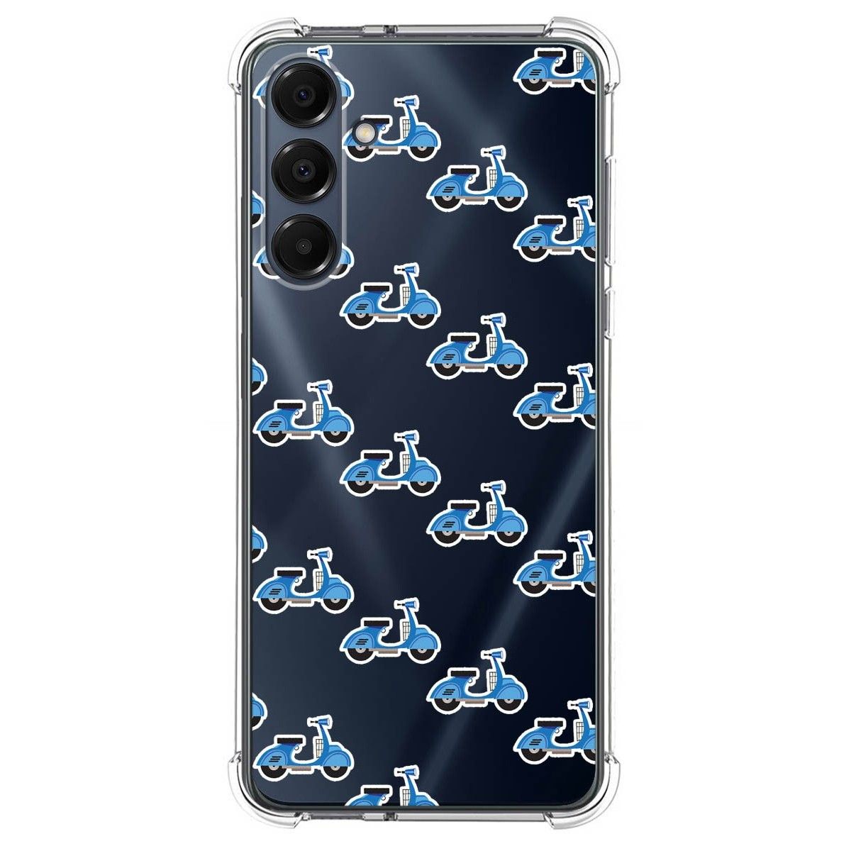 Funda Silicona Antigolpes para Samsung Galaxy A16 4G / 5G diseño Scooter Dibujos