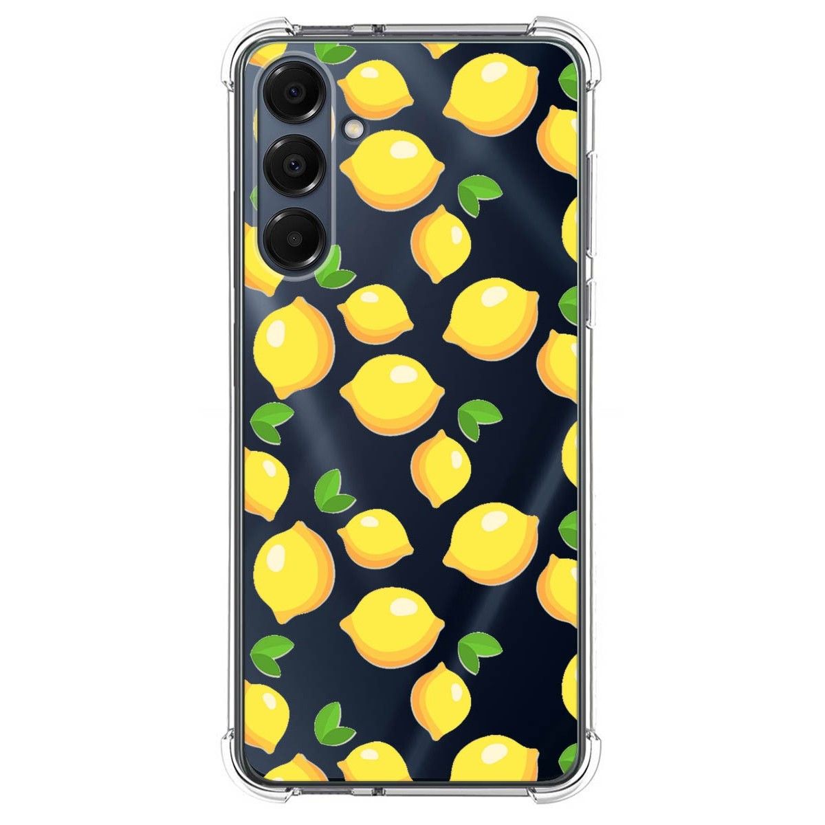 Funda Silicona Antigolpes para Samsung Galaxy A16 4G / 5G diseño Limones Dibujos