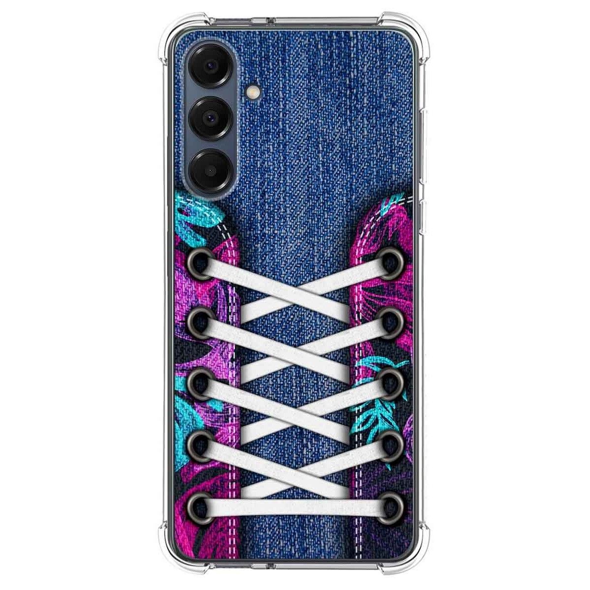 Funda Silicona Antigolpes para Samsung Galaxy A16 4G / 5G diseño Zapatillas 06 Dibujos