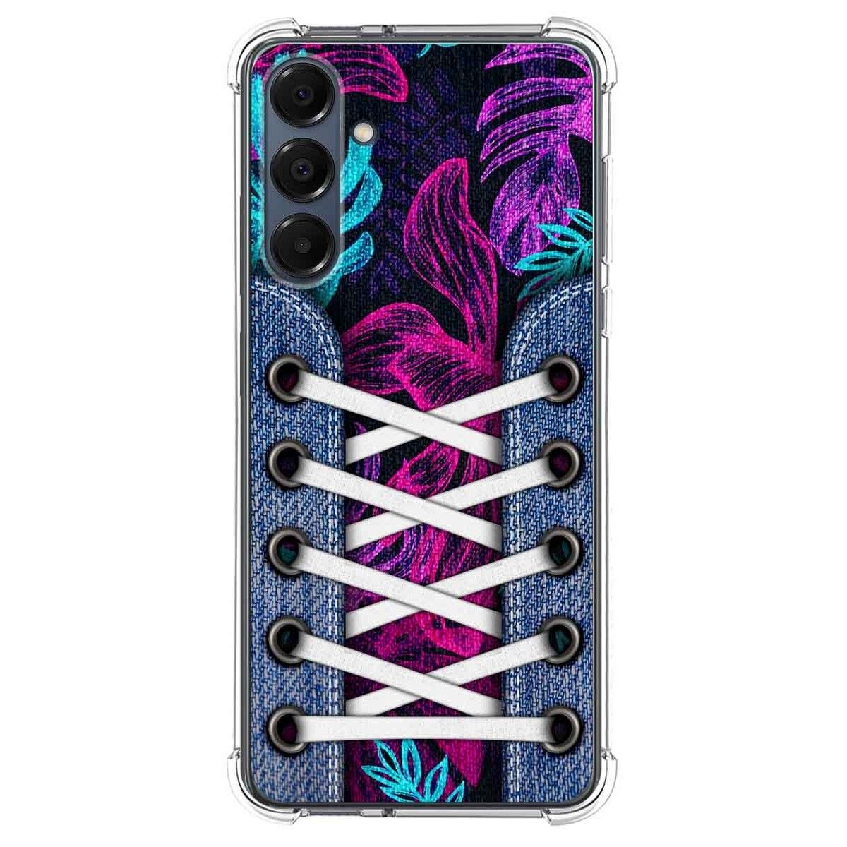 Funda Silicona Antigolpes para Samsung Galaxy A16 4G / 5G diseño Zapatillas 07 Dibujos