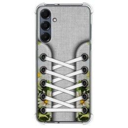 Funda Silicona Antigolpes para Samsung Galaxy A16 4G / 5G diseño Zapatillas 08 Dibujos