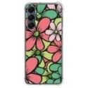 Funda Silicona Antigolpes para Samsung Galaxy A16 4G / 5G diseño Flores 02 Dibujos