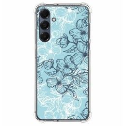 Funda Silicona Antigolpes para Samsung Galaxy A16 4G / 5G diseño Flores 03 Dibujos