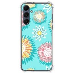 Funda Silicona Antigolpes para Samsung Galaxy A16 4G / 5G diseño Flores 05 Dibujos