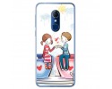 Funda Gel Tpu para Alcatel 3 Diseño Cafe Dibujos