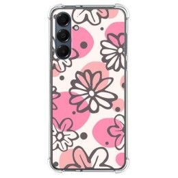 Funda Silicona Antigolpes para Samsung Galaxy A16 4G / 5G diseño Flores 09 Dibujos