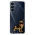 Funda Silicona Antigolpes para Samsung Galaxy A16 4G / 5G diseño Perros 03 Dibujos