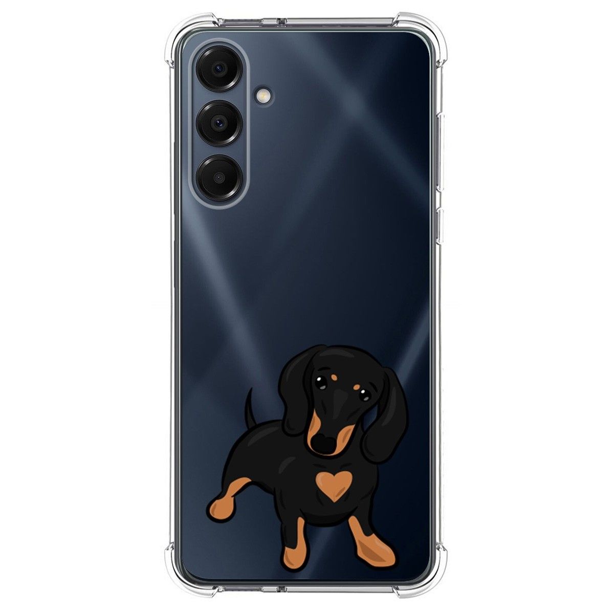 Funda Silicona Antigolpes para Samsung Galaxy A16 4G / 5G diseño Perros 04 Dibujos