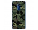 Funda Gel Tpu para Alcatel 3 Diseño Camuflaje Dibujos