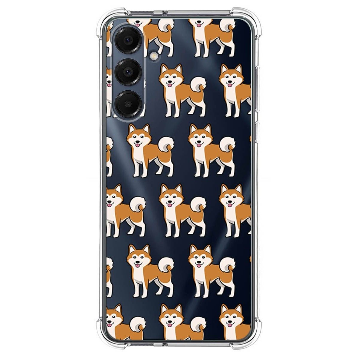 Funda Silicona Antigolpes para Samsung Galaxy A16 4G / 5G diseño Perros 08 Dibujos