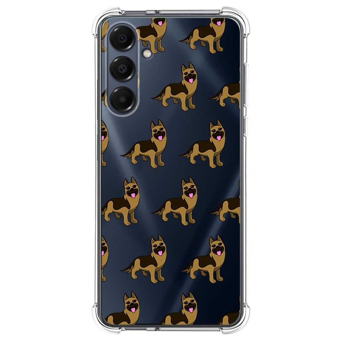 Funda Silicona Antigolpes para Samsung Galaxy A16 4G / 5G diseño Perros 09 Dibujos