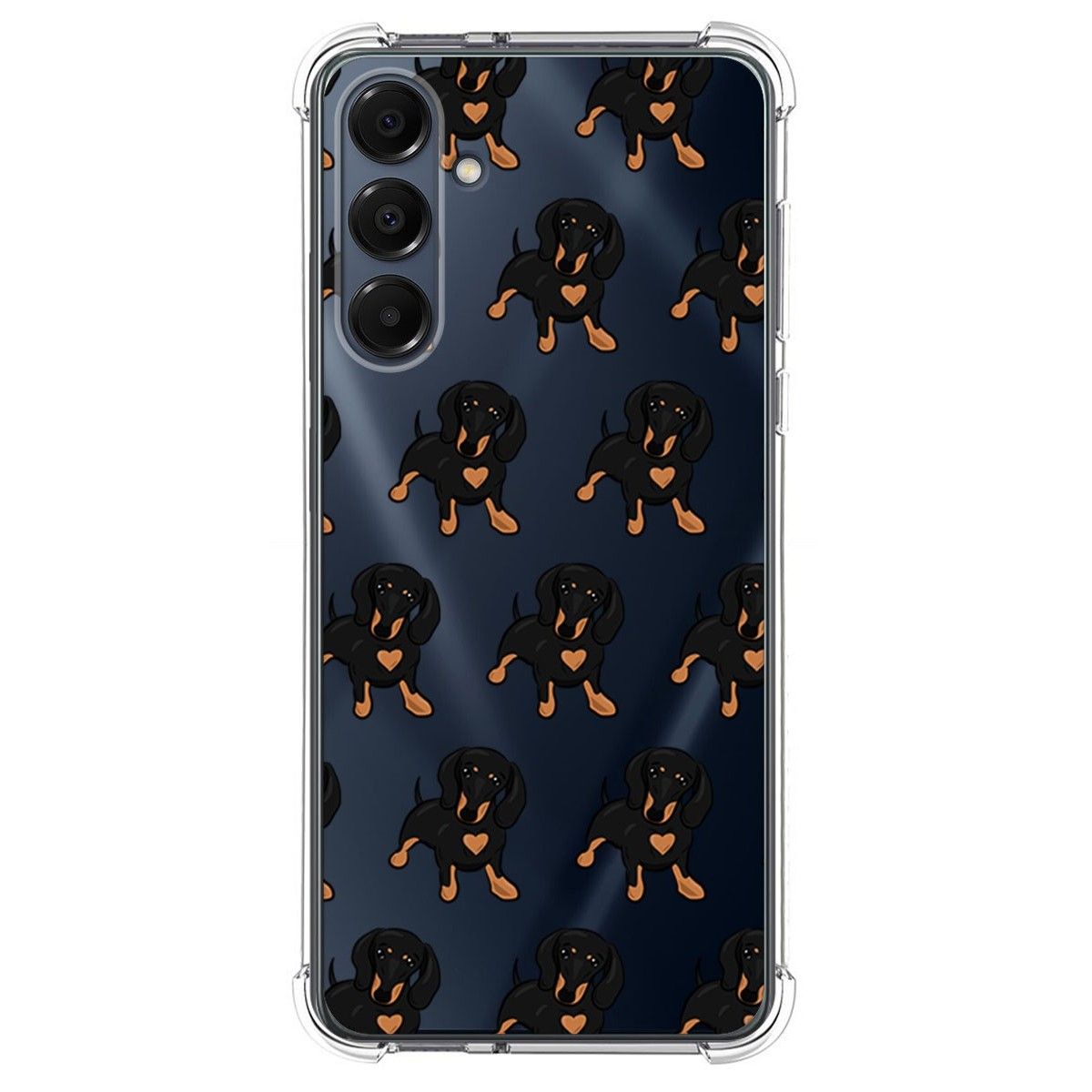 Funda Silicona Antigolpes para Samsung Galaxy A16 4G / 5G diseño Perros 10 Dibujos