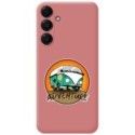 Funda Silicona Líquida Rosa para Samsung Galaxy A16 4G / 5G diseño Adventure Dibujos
