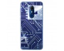Funda Gel Tpu para Alcatel 3 Diseño Circuito Dibujos