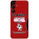 Funda Silicona Líquida Roja para Samsung Galaxy A16 4G / 5G diseño Vaca Dibujos