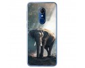 Funda Gel Tpu para Alcatel 3 Diseño Elefante Dibujos