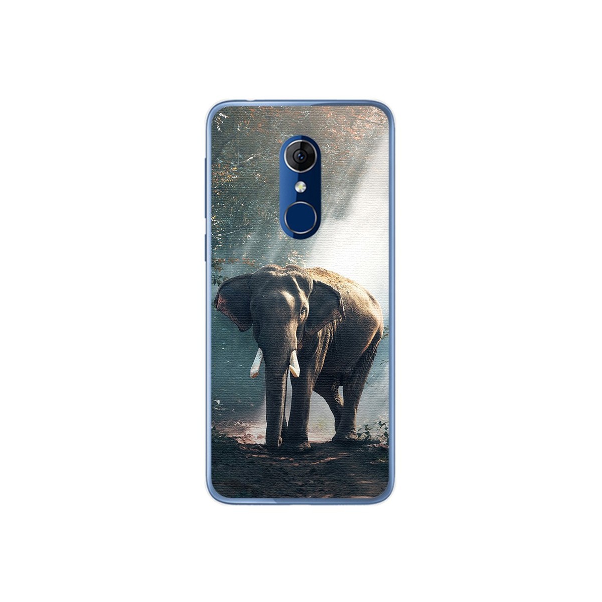 Funda Gel Tpu para Alcatel 3 Diseño Elefante Dibujos