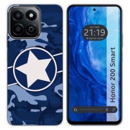 Funda Silicona para Huawei Honor 200 Smart 5G diseño Camuflaje 03 Dibujos