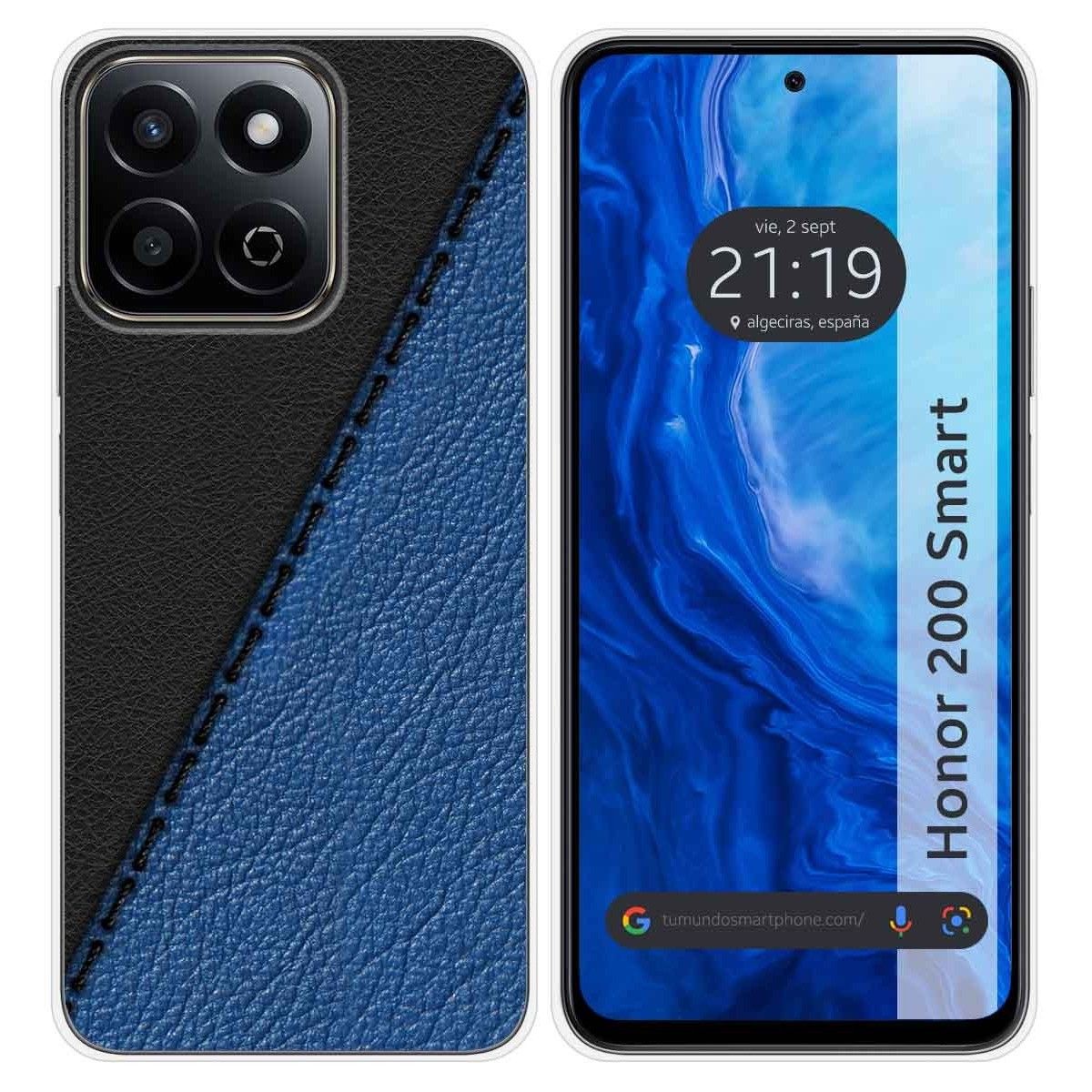 Funda Silicona para Huawei Honor 200 Smart 5G diseño Cuero 02 Dibujos