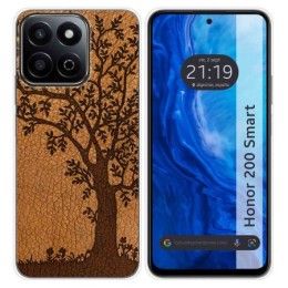 Funda Silicona para Huawei Honor 200 Smart 5G diseño Cuero 03 Dibujos