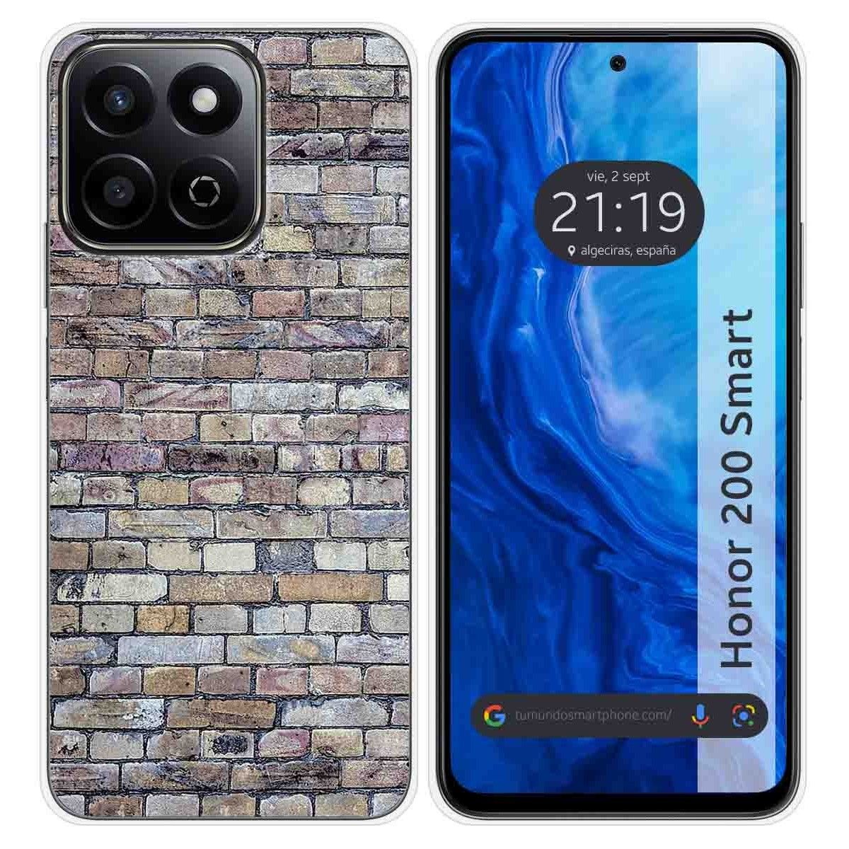 Funda Silicona para Huawei Honor 200 Smart 5G diseño Ladrillo 02 Dibujos