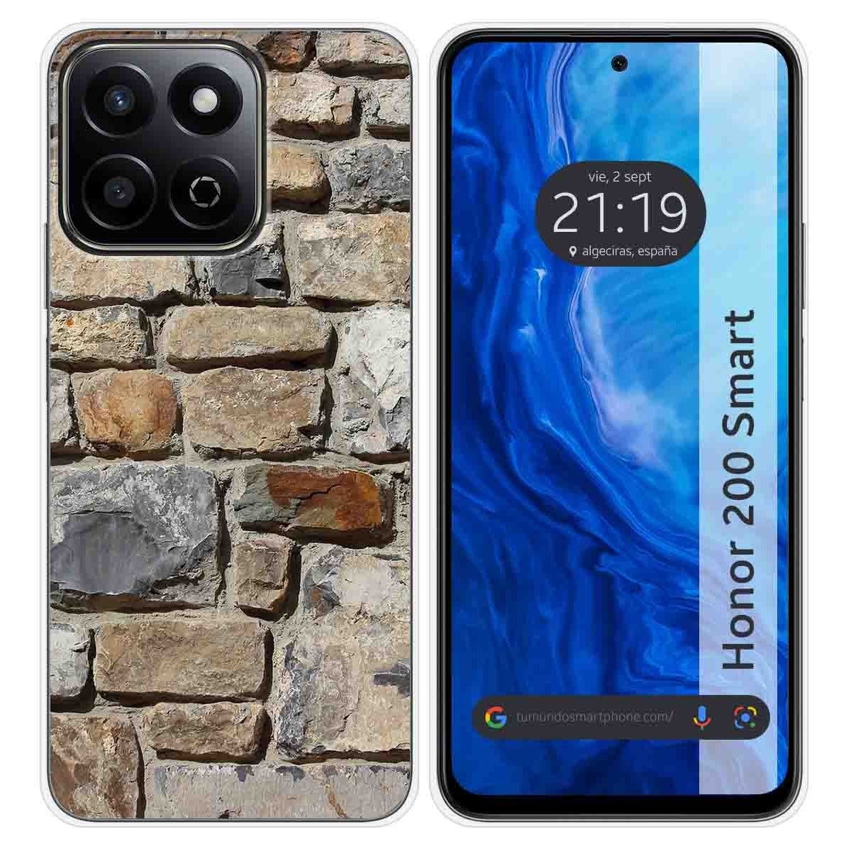 Funda Silicona para Huawei Honor 200 Smart 5G diseño Ladrillo 03 Dibujos