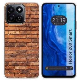 Funda Silicona para Huawei Honor 200 Smart 5G diseño Ladrillo 04 Dibujos