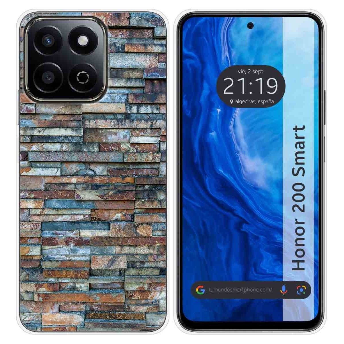 Funda Silicona para Huawei Honor 200 Smart 5G diseño Ladrillo 05 Dibujos